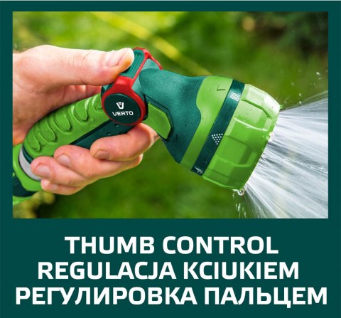 Zraszacz pistoletowy 7-funkcyjny z płynna regulacją strumienia Zraszacz pistoletowy 7-funkcyjny z płynna regulacją strumienia