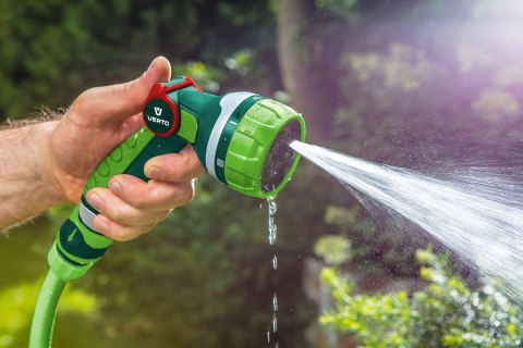 Zraszacz pistoletowy 7-funkcyjny z płynna regulacją strumienia Zraszacz pistoletowy 7-funkcyjny z płynna regulacją strumienia