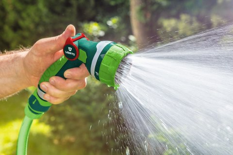 Zraszacz pistoletowy 7-funkcyjny z płynna regulacją strumienia Zraszacz pistoletowy 7-funkcyjny z płynna regulacją strumienia