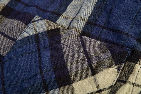 Koszula flanelowa granatowo-oliwkowo-czarna, rozmiar XL Koszula flanelowa granatowo-oliwkowo-czarna, rozmiar XL