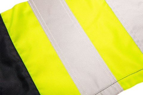 Ogrodniczki robocze, ostrzegawcze, granatowe, rozmiar S