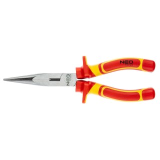 Szczypce wydłużone proste 200 mm, 1000V, CrV, polerowane