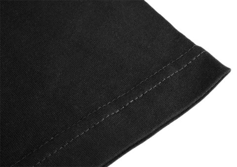 T-shirt, czarny, rozmiar M, CE