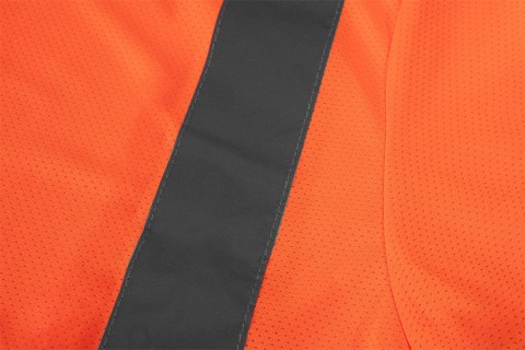 T-shirt ostrzegawczy, ciemny dół, pomarańczowy, rozmiar XL