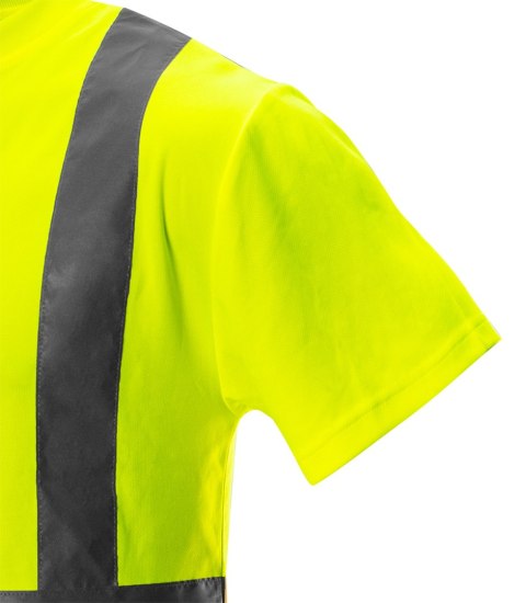 T-shirt ostrzegawczy, żółty, rozmiar XXL