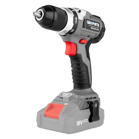 Wiertarko-wkrętarka akumulatorowa bezszczotkowa Energy+ 18V, Li-Ion, 13 mm, bez akumulatora Wiertarko-wkrętarka akumulatorowa bezszczotkowa Energy+ 18V, Li-Ion, 13 mm, bez akumulatora