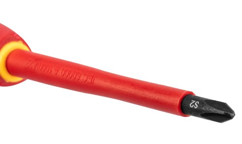 Wkrętak krzyżowy 1000 V, SL/PH2 x 100mm, S2