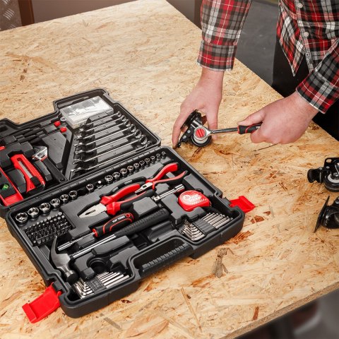 Zestaw narzędziowy 1/4", 3/8" 194 szt.