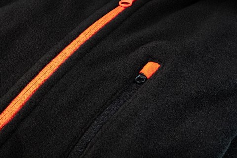 Bluza polarowa, czarna, rozmiar XL/56