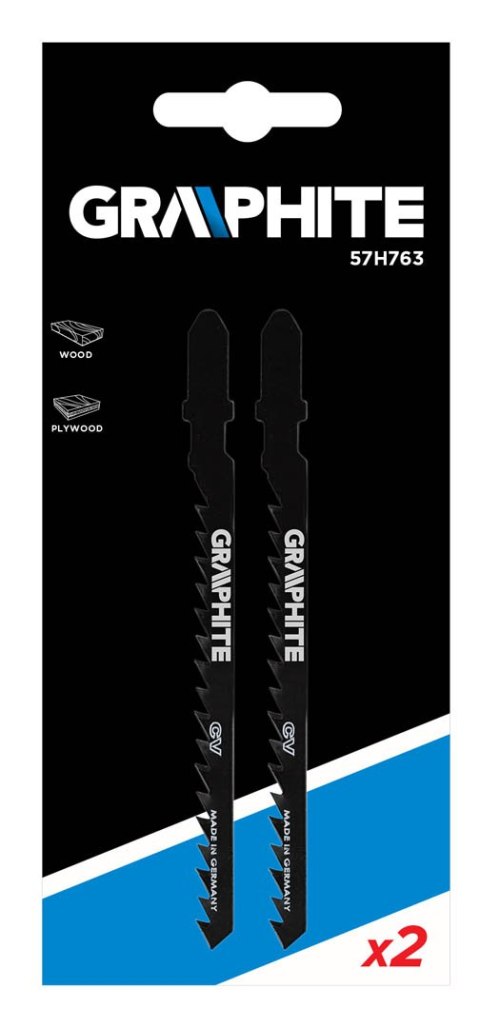 Brzeszczoty do wyrzynarki, 6 TPI, uchwyt typu T, kpl. 2 szt.