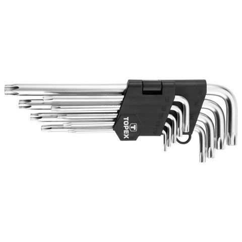 Klucze Torx T10-T50, zestaw 9 szt. Klucze Torx T10-T50, zestaw 9 szt.