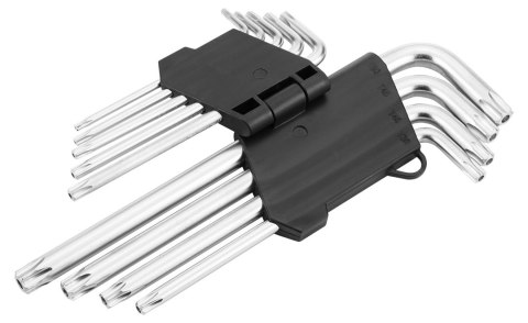 Klucze Torx T10-T50, zestaw 9 szt. Klucze Torx T10-T50, zestaw 9 szt.