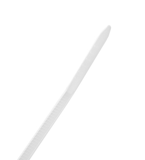 Opaski zaciskowe 2.5 x 200 mm, 100 szt., białe