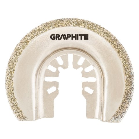 Tarcza półokrągła HCS do ceramiki, 65 mm, galwaniczne pokrycie nasypem diamentowym Tarcza półokrągła HCS do ceramiki, 65 mm, galwaniczne pokrycie nasypem diamentowym