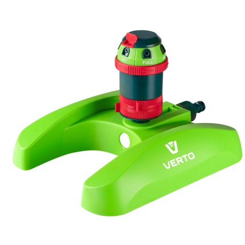 Zraszacz sektorowy, 6- funkcyjny z napędem, regulowany zasięg Zraszacz sektorowy, 6- funkcyjny z napędem, regulowany zasięg