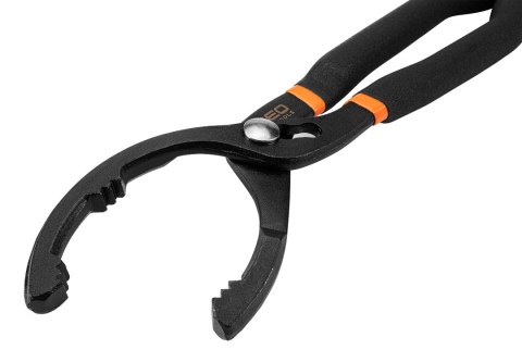 Klucz odgięty szczypcowy (20°) do filtrów oleju 63.5 - 116 mm Klucz odgięty szczypcowy (20°) do filtrów oleju 63.5 - 116 mm