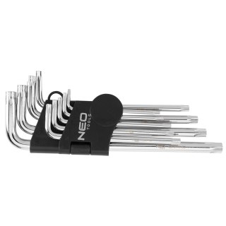 Klucze Torx, zestaw 9 szt.
