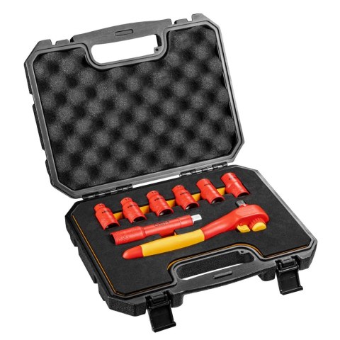 Klucze nasadowe 1000V, 8 szt. Klucze nasadowe 1000V, 8 szt.