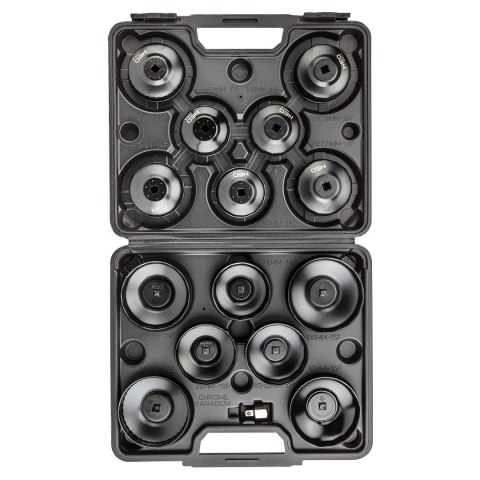 Klucze nasadowe do filtrów oleju - zestaw 16 szt. Klucze nasadowe do filtrów oleju - zestaw 16 szt.