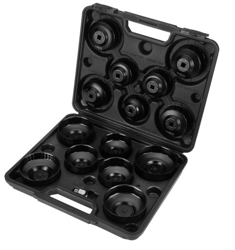 Klucze nasadowe do filtrów oleju - zestaw 16 szt. Klucze nasadowe do filtrów oleju - zestaw 16 szt.