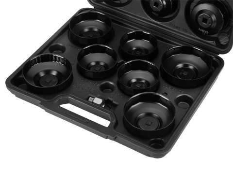 Klucze nasadowe do filtrów oleju - zestaw 16 szt. Klucze nasadowe do filtrów oleju - zestaw 16 szt.