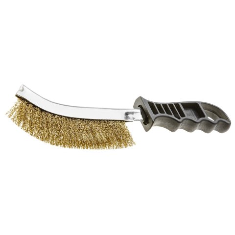 Szczotka druciana 240 mm, plastikowy uchwyt Szczotka druciana 240 mm, plastikowy uchwyt