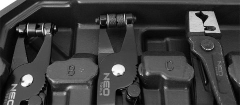 Szczypce do opasek zaciskowych, zestaw 9 szt. Szczypce do opasek zaciskowych, zestaw 9 szt.