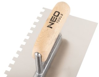 Paca z zębami, 270 x 128 mm, ząb 8 x 8 x 8 mm, uchwyt drewniany