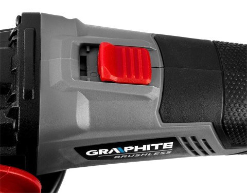 Szlifierka kątowa akumulatorowa bezszczotkowa Energy+ 18V, Li-Ion, tarcza 125mm, bez akumulatora Szlifierka kątowa akumulatorowa bezszczotkowa Energy+ 18V, Li-Ion, tarcza 125mm, bez akumulatora