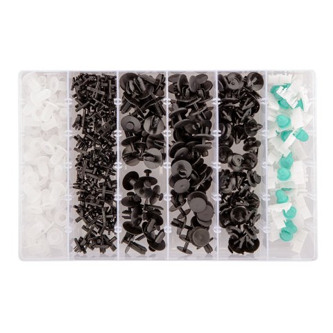 Zestaw spinek samochodowych BMW, 290 sztuk Zestaw spinek samochodowych BMW, 290 sztuk