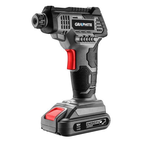 Kompresor akumulatorowy Energy+ 18V, wyświetlacz LCD, bez akumulatora Kompresor akumulatorowy Energy+ 18V, wyświetlacz LCD, bez akumulatora