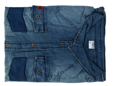 Koszula robocza DENIM, rozmiar XXL