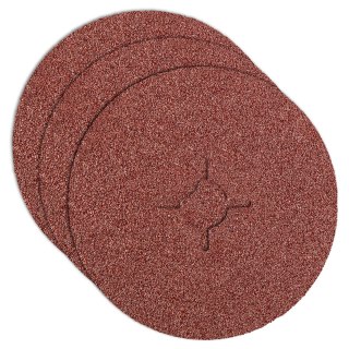 Krążki ścierne fibra 125, K60, 3 szt.