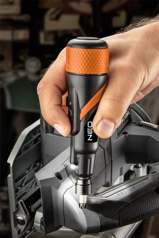 Wkrętak akumulatorowy USB-C 3.6V, Li-Ion, plastikowe pudełko+akcesoria