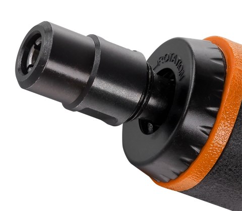 Szlifierka pneumatyczna prosta, 1/4";1/8" - 6 mm/3mm, 25 000 rpm Szlifierka pneumatyczna prosta, 1/4";1/8" - 6 mm/3mm, 25 000 rpm