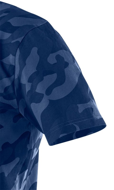 T-shirt roboczy Camo Navy, rozmiar XXL