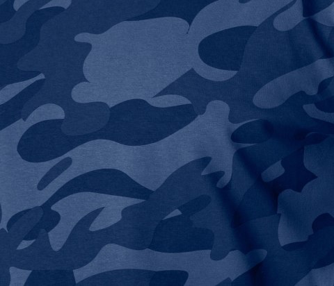 T-shirt roboczy Camo Navy, rozmiar M