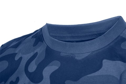 T-shirt roboczy Camo Navy, rozmiar M