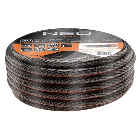 Wąż ogrodowy 3/4" x 20 m, 6-warstwowy NEO PROFESSIONAL Wąż ogrodowy 3/4" x 20 m, 6-warstwowy NEO PROFESSIONAL