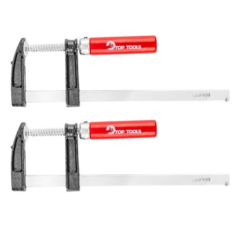 Ściski stolarskie 50 x 200 mm, zestaw 2 szt. Ściski stolarskie 50 x 200 mm, zestaw 2 szt.