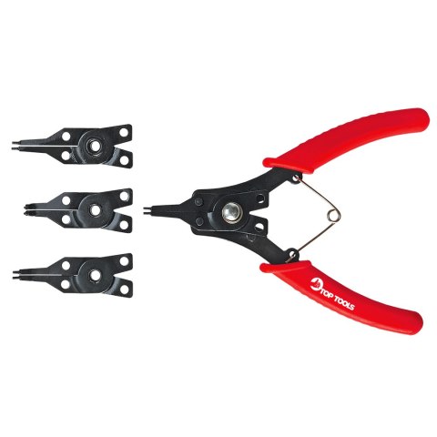 Szczypce segera do pierścieni osadczych, zestaw 4 szt. Szczypce segera do pierścieni osadczych, zestaw 4 szt.