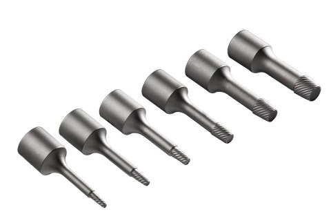 Wykrętaki do śrub, zestaw 6 szt. Wykrętaki do śrub, zestaw 6 szt.