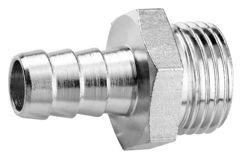 Złącze do węża 12 mm z gwintem zewnętrznym 1/2" Złącze do węża 12 mm z gwintem zewnętrznym 1/2"