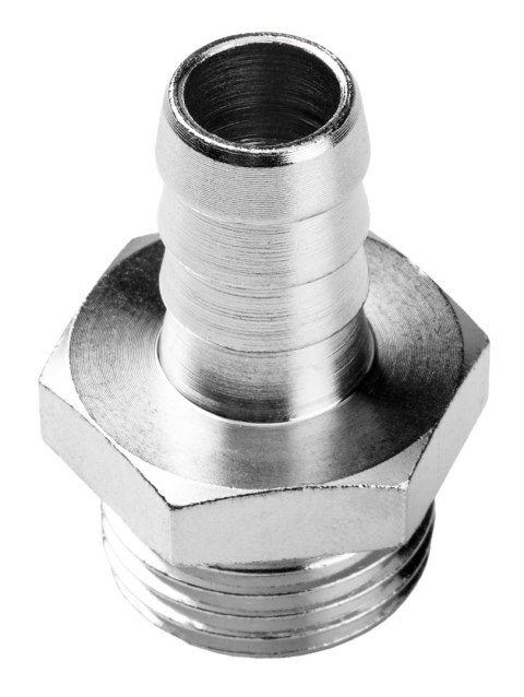 Złącze do węża 12 mm z gwintem zewnętrznym 1/2" Złącze do węża 12 mm z gwintem zewnętrznym 1/2"