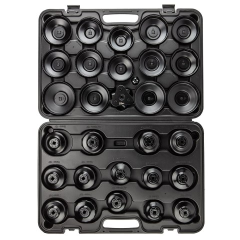 Klucze nasadowe do filtrów oleju - zestaw 30 szt. Klucze nasadowe do filtrów oleju - zestaw 30 szt.