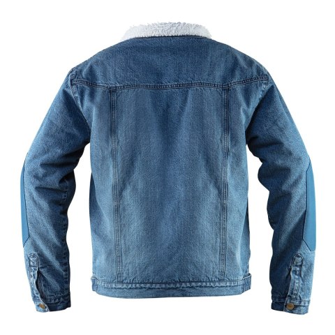 Kurtka jeansowa ocieplana DENIM, rozmiar XXXL Kurtka jeansowa ocieplana DENIM, rozmiar XXXL