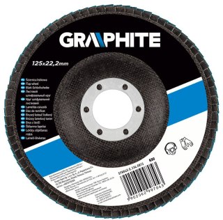 Ściernica listkowa 125 x 22.2 mm, K80, cyrkonowa