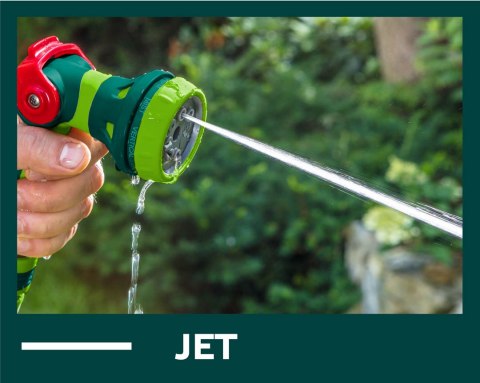 Zestaw z pistoletem zraszającym, złączkami, przyłączem do kranu 1/2" Zestaw z pistoletem zraszającym, złączkami, przyłączem do kranu 1/2"