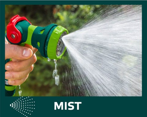 Zestaw z pistoletem zraszającym, złączkami, przyłączem do kranu 1/2" Zestaw z pistoletem zraszającym, złączkami, przyłączem do kranu 1/2"