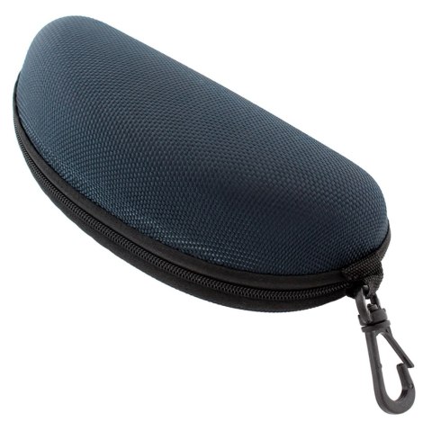 AG177E Twarde etui na okulary niebieskie